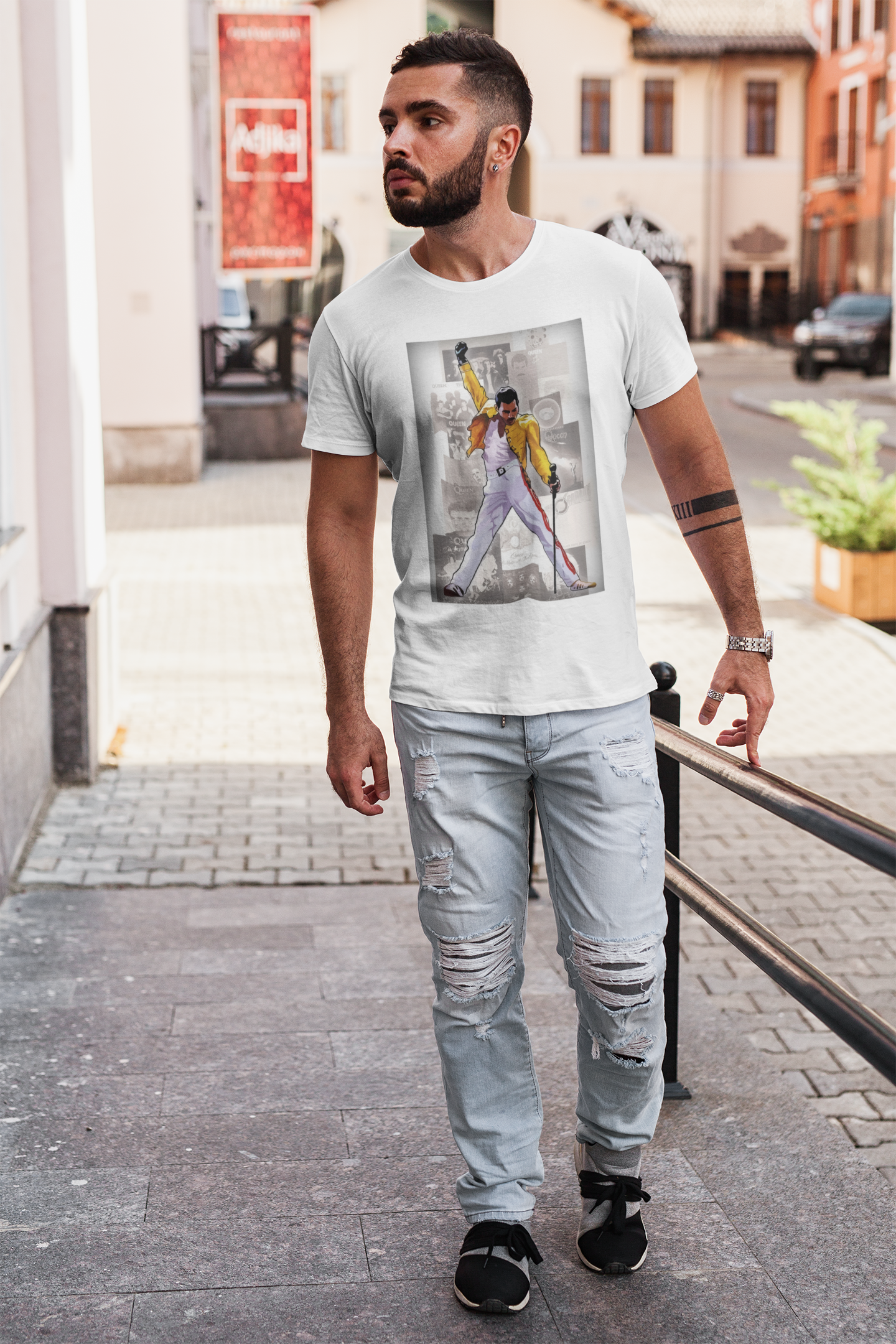 Playera Queen-Hombre